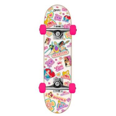 Imagem de Zippy Toys, Skate Semi Profissional Princesas para Crianças Acima de 3 Anos