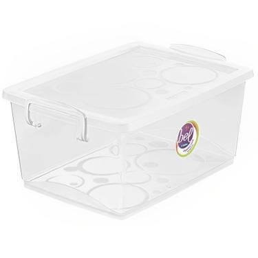 Imagem de Organizador Cristal 4 Litros - Or80300 - Ordene Organizador Com Trava 4 Litros - Or80300 - Ordene
