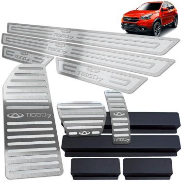 Imagem de Descanso Pedaleira Soleira Chery Tiggo 7 2019 2022  Prata
