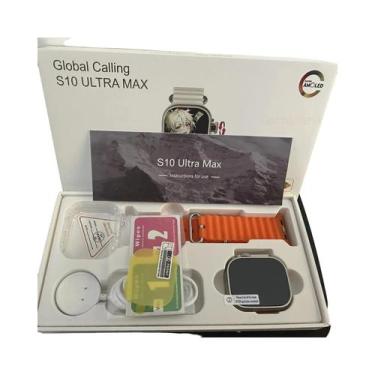 Imagem de Smartwatch Masculino 4G Android 10 S10 Ultra Max 2.26' AMOLED Câmera R