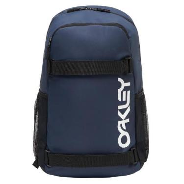 Imagem de Mochila Oakley The Freshman Skate Backpack SM26 Abyss/White, Gulf blue
