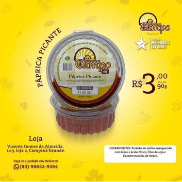 Imagem de Tempero Páprica Picante 90g - Condimentos do campo 