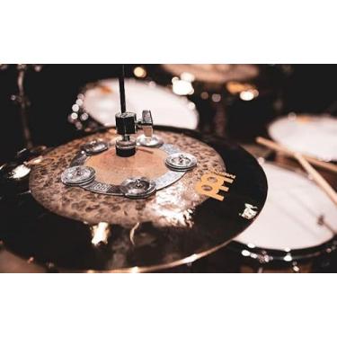 Imagem de Pandeirola de Chimbal Meinl Dry Ching Ring DCring para Fixar no Chimbal ou Ride como Chuveirinho