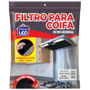 Imagem de Kit 2 Filtros Para Coifa Exaustor Depurador 60x80cm