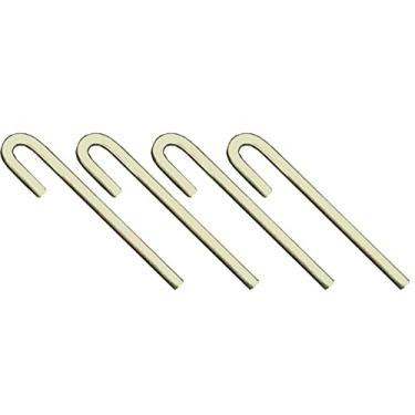 Imagem de CustomTieDowns Pacote com 4 hastes de aperto de substituição, revestimento amarelo de zinco. (Zink)