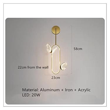 Imagem de Lustre em forma de borboleta LED Lustres Vários estilos Sala de estar Corredor Quarto Luminária Suspensão Metal dourado Decoração de arte para casa (Tamanho: F) (Tamanho: E)