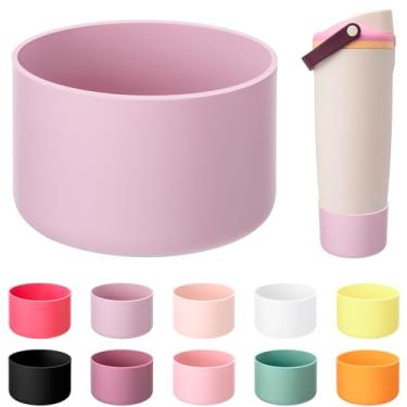 Imagem de Soledea Botas de silicone compatíveis com garrafas e copos FreeSip Sway Owala de 850 g e 1,134 g, capas protetoras antiderrapantes para copos Freesip Sway