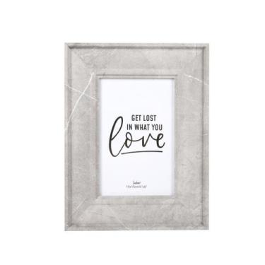 Imagem de Porta Retrato Moldura Cinza Para Foto 10x15CM MDF - Tuut