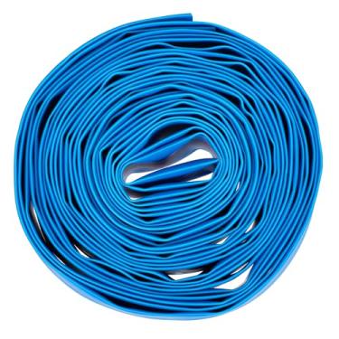 Imagem de DMiotech Tubo termorretrátil tubo de isolamento elétrico 2:1 tubo de fio de cabo envoltório manga azul 3 cm diâmetro 6 m de comprimento