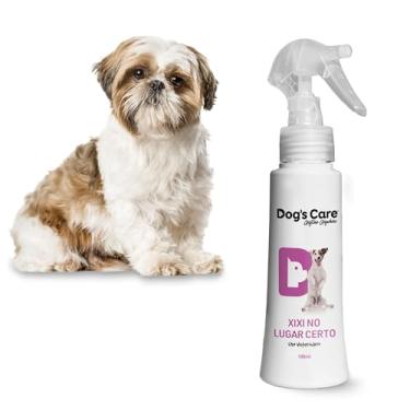 Imagem de DOG’S CARE Xixi No Lugar Certo 100ml - Educador Sanitário Para Cães - Adestrador Xixi Pode - Prático e Seguro - Aroma de Mel