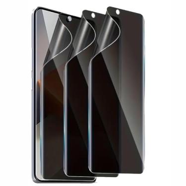 Imagem de TMahhbid Película protetora de tela de hidrogel de privacidade para Xiaomi 15T 5G/MI 15T Pro, 2 peças [anti-espião] película protetora TPU macia [Clear HD]