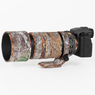 Imagem de CHASING BIRDS Revestimento impermeável de camuflagem de lente para LUMIX S 100-500 mm F5-7.1 OIS Capa protetora de lente à prova de chuva versão IV (floresta)