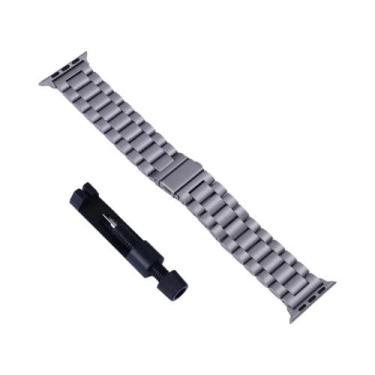 Imagem de Pulseira De Aço Inoxidável De 46mm 49mm Para Apple Watch Ultra, Bracel