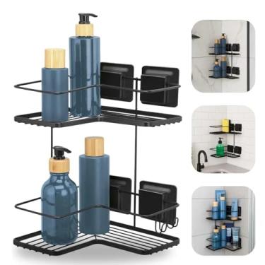 Imagem de Arthi Cantoneira Dupla Ultra Ventosa Quadrada - Black