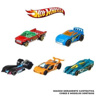 Imagem de Kit 10 Carrinhos Hot Wheels Sortidos 1:64 - Mattel