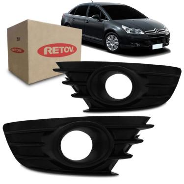 Imagem de Moldura Grade Citroen C4 Pallas E Hatch Com Milha Le Retov