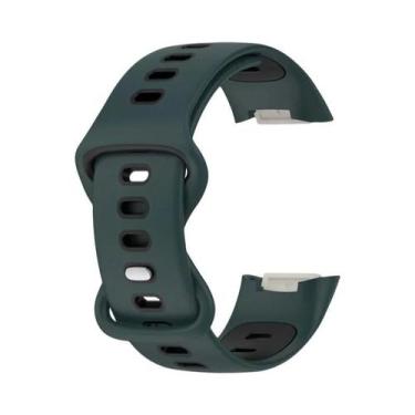 Imagem de Pulseira De Substituição De Silicone Para Smartwatch Fitbit Charge 6 5