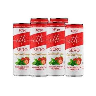 Imagem de Energético Sero Pack C/ 6un De 269ml - - Itts Sero, Morango Com Hortel