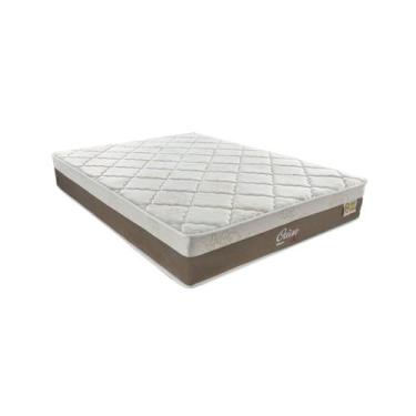 Imagem de Colchão Casal Orion Molas Ensacadas Linha 28X 188X 138cm Branco/Tabaco