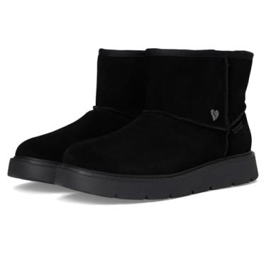 Imagem de Skechers Bota de neve feminina Keepsakes Cozy Shorty Hands Free Slip-ins, Preto/preto, 36
