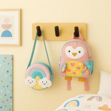 Imagem de Gancho Cabideiro Madeira Metal 3 Pinos Auto Adesivo - Clink