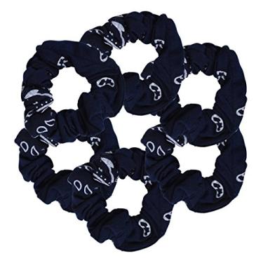 Imagem de Bandana Scrunchies - Conjunto de 6 - Azul-marinho