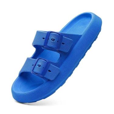 Imagem de Chinelo Nuvem Slide Feminino Fivela Com Regulagem Sola Microexpandida Confortavel e Resistente