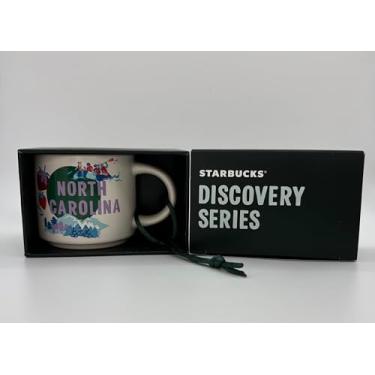 Imagem de Starbucks Caneca de ornamento Demitasse da Série Discovery da Carolina do Norte, 59 ml