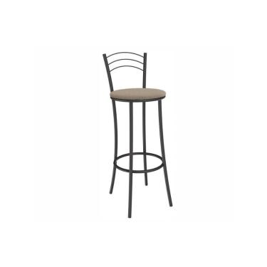 Imagem de Banqueta Sala De Jantar Petra 1b700prf Aço 1 Un Preto-boucle Bege Fendi - Kappesberg