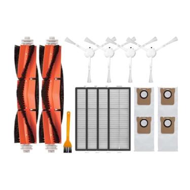 Imagem de Compatible With Xiaomi Dreame Bot D10 Plus RLS3D Robot Vacuum Cleaner Replacement Parts Accessories Main Side Brush Hepa Filter Mop Dust Bag(Orange)
