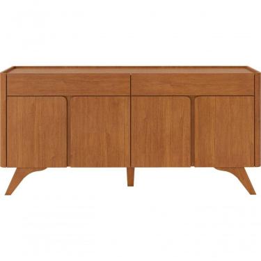 Imagem de Buffet Aros 4 Portas Pés Madeira Maciça - Mavaular Naturalle