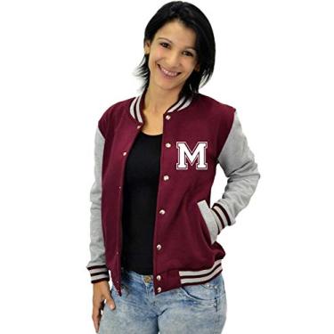 Imagem de Jaqueta College Feminina Universitária Americana - Letra T