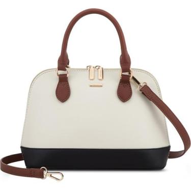Imagem de Bolsa tiracolo LOVEVOOK Bolsa pequena  preta/bege/marrom
