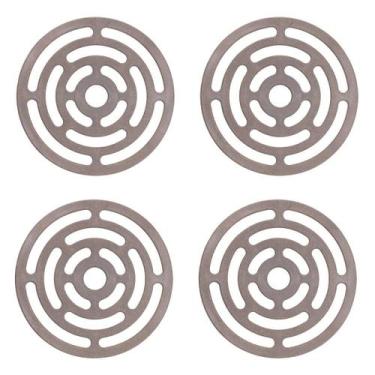 Imagem de Kit 4Un Descanso De Panela Aparador Redondo Ecológico Cinza - EVO