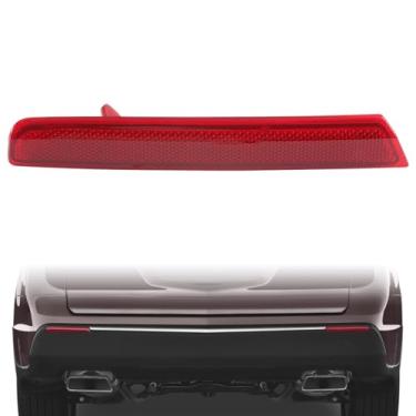 Imagem de MK-Morzon Lâmpada de acabamento refletor de para-choque traseiro do lado esquerdo do motorista compatível com Acura MDX 2010-2013 substitui # 33555-STX-A11