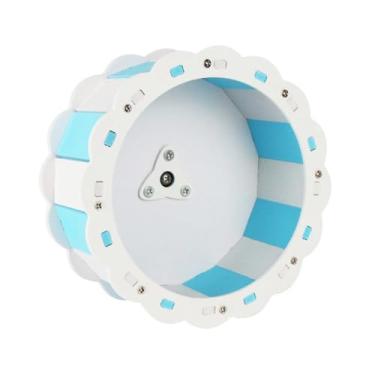 Imagem de Generic Roda de Hamster Em Forma de Girassol Conjunto de Parafuso de PVC Silencioso Roda de Corrida para Animais de Estimação para Brinquedo de Hamster, de Exercício Silenciosa Lavável Colorida, (#3)