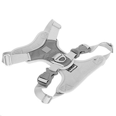 Imagem de Naroote Colete Com Alça Peitoral para Animais de Estimação Em Tecido Oxford, Arnês Reflexivo Ajustável para Caminhada de Cães para Aventuras Ao Ar Livre de Segurança (S)