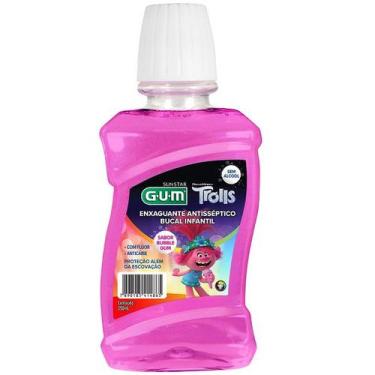 Imagem de Enxaguante Antisseptico Bucal Infantil 250ML TROLLS GUM