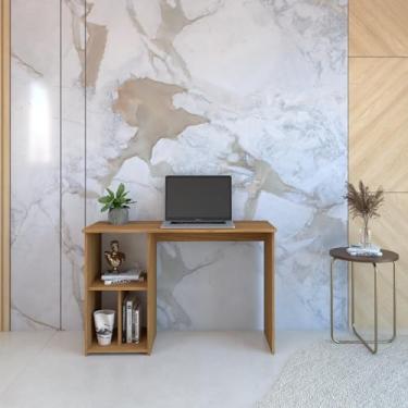 Imagem de Mesa Escrivaninha com 3 Nichos Veneta DRD Móveis (Freijó)