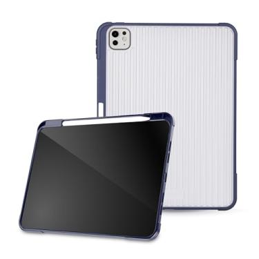 Imagem de Incipio – Capa rígida para iPad Pro 11, capa protetora fina com armazenamento integrado para Apple Pencil e proteção contra quedas de 1,2 m para extrema durabilidade e uso ao ar livre (azul noturno)