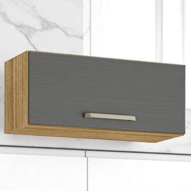 Imagem de Armário Refrigerador 700 Lapis Freijó Gris