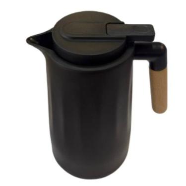 Imagem de Garrafa Térmica Utilivita 1 Litro Plástica c/Cabo de Madeira - Interva