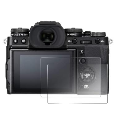 Imagem de pssped 2 peças protetoras de tela compatíveis com Fujifilm X-T3 XT3, filme de vidro temperado, presente para fotógrafos e entusiastas de viagens, adequado para uso diário e fotografia ao ar livre