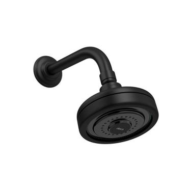 Imagem de Chuveiro Deca Acqua Plus 1990.bl.std.mt De Parede Black Matte