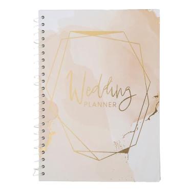 Imagem de Fun Express 14 x 21 cm, 20 páginas, agenda de planejamento de casamento com listas de verificação