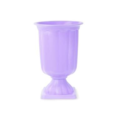 Imagem de Vaso Grego para Decoração – Toque Clássico para Casa, Sala e Eventos, Design Elegante(Lilás)