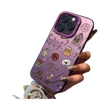 Imagem de Capa De Telefone Fashion Colorida Para Casal Com Varinhas Mágicas Para