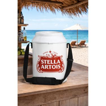Imagem de Cooler Térmico Alça Ajustável 24 A 30 Latas Stella