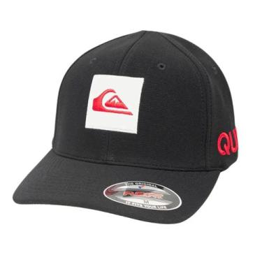 Imagem de Boné Quiksilver Emb Square Preto, P, Black