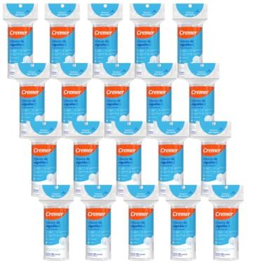 Imagem de Discos de Algodão Cremer - 20 Pacotes x 50 un - Dupla Face Alta Absorção - Uso Beleza, Maquiagem, Skincare, Nailcare, Unhas